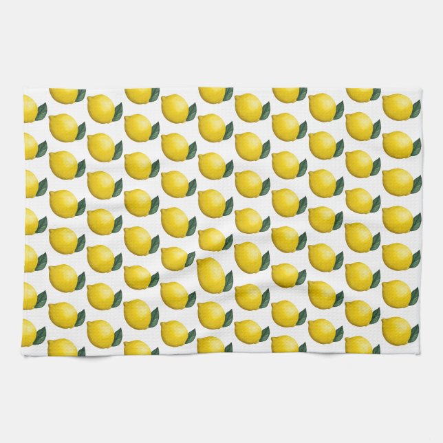 Cute Little Lemon Tea Towel (Horizontal)