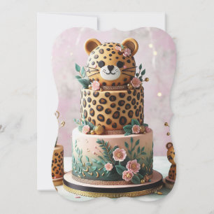 CUTE LITTLE LEOPARD LAYER CAKE