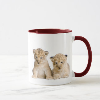 Cute Little Lion Cubs Mug