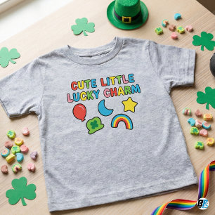 Cute Little Lucky Charm St. Patrick's Day Cereal I Toddler T-Shirt