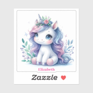 Cute Little Magical Unicorn Stylish Personalised