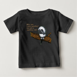 Cute Little Monkey Baby T-Shirt