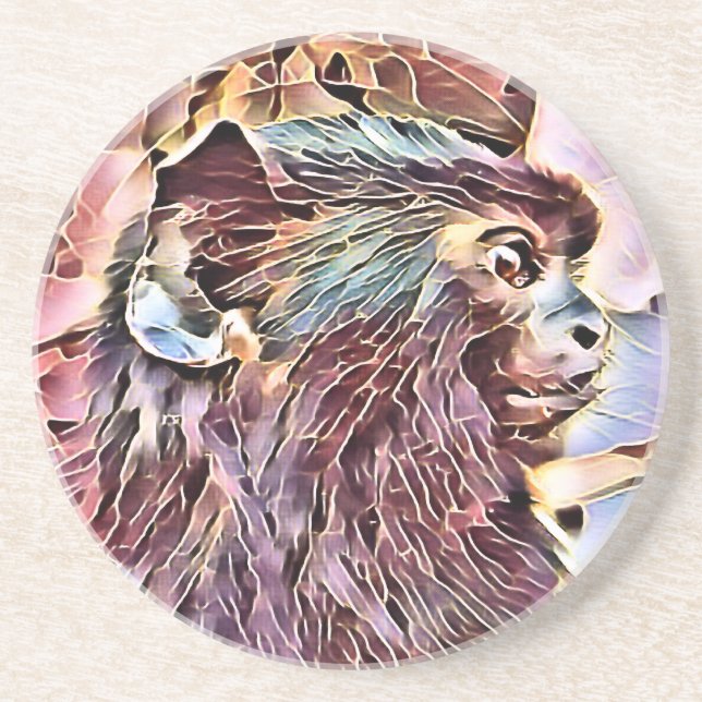 CUTE LITTLE MONKEY COASTER (Front)