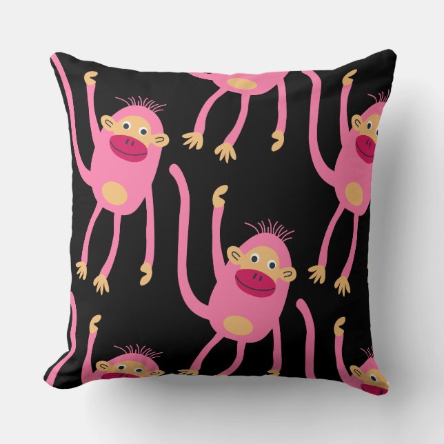 Cute Little Monkey  Cushion (Front)