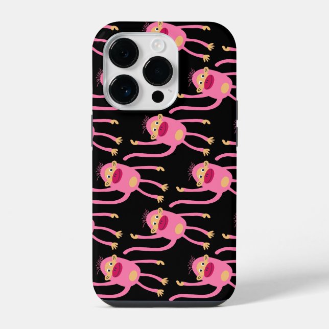 Cute Little Monkey  iPhone Case (Back)