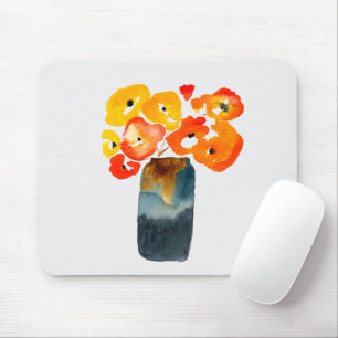 Cute little monster cartoon mouse pad