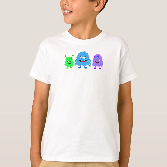 Cute Little Monsters T-Shirt (Front)