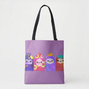 Cute Little Monsters Tote Bag