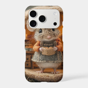 Cute Little Mouse in Cosy Acorn House