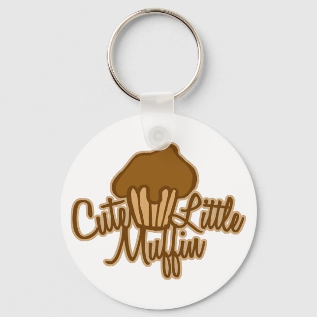 Cute Little Muffin Key Ring (Front)