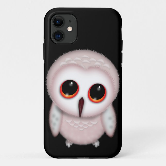Cute Little Owl Illustration Case-Mate iPhone Case (Back)