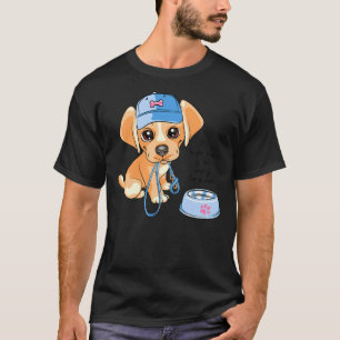 Cute Little Pale Puppy Labrador Retriever T-Shirt
