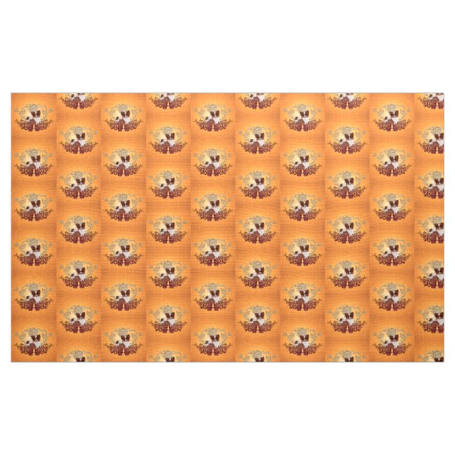 Cute little papillon fabric (Yard)