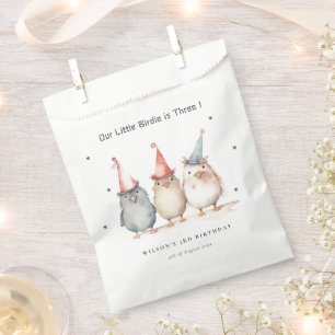 Cute Little Party Birds Any Age Kids Birthday Favour Bag