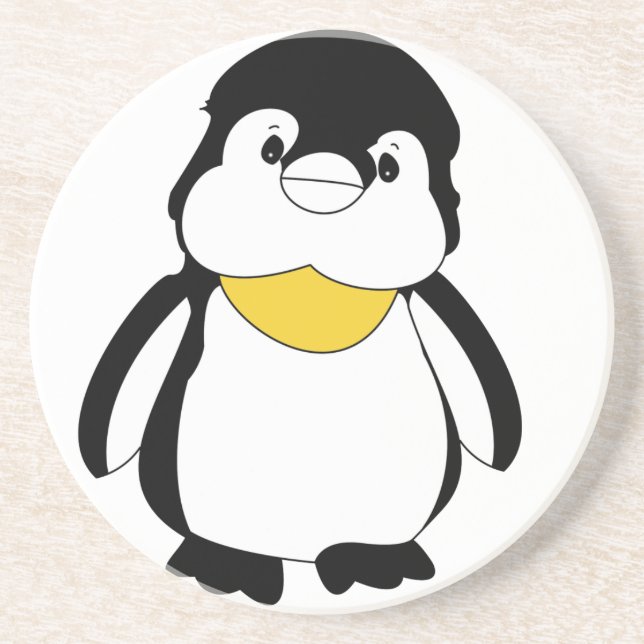 Cute Little Penguin Coaster (Front)