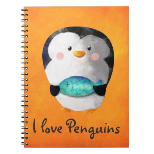 Cute Little Penguin Notebook