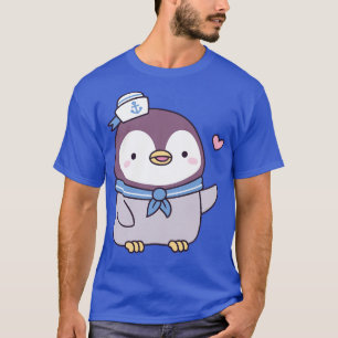 Cute Little Penguin Sailor Crew T-Shirt