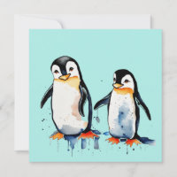 Cute little penguins 