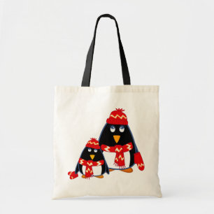 Cute Little Penguins. Christmas Gift  Tote Bag