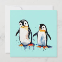 Cute little penguins