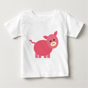 Cute Little Piggy Baby T-Shirt