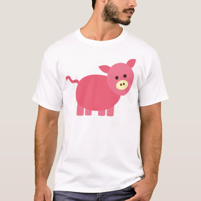 Cute Little Piggy T-Shirt (Front)