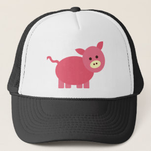 Cute Little Piggy Trucker Hat
