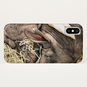 CUTE LITTLE PIGS iPhone X CASE