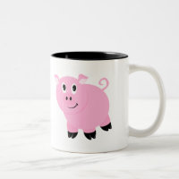 Cute Little Pink Piggy Cute Pig
