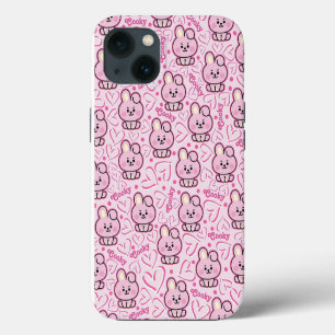 cute little pink rabbits iPhone 13 case