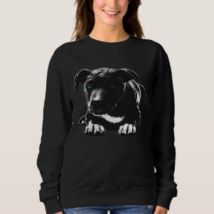 Cute Little Pitbull Puppy Dog Sweatshirt
