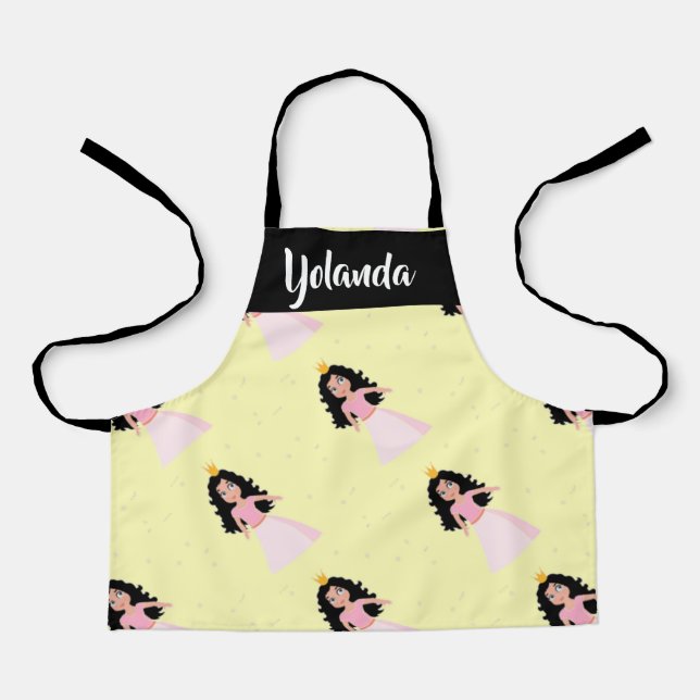 Cute little princess apron (Front)