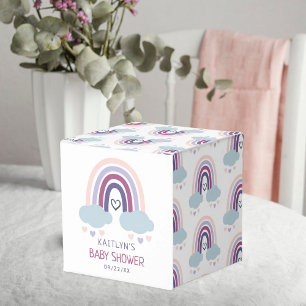 Cute Little Rainbow Baby Shower Favour Box
