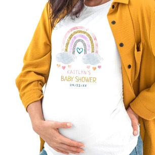 Cute Little Rainbow Baby Shower T-Shirt
