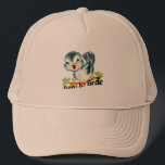 Cute Little Retro Bird Born to Birdie Golfers Gift Trucker Hat<br><div class="desc">Cute Little Retro Bird with curvy text design "Born to Birdie" design makes the perfect smiles-brought gifts for all golf lovers.</div>