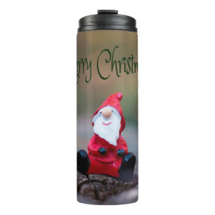 Cute Little Santa Clause Merry Christmas Thermal Tumbler