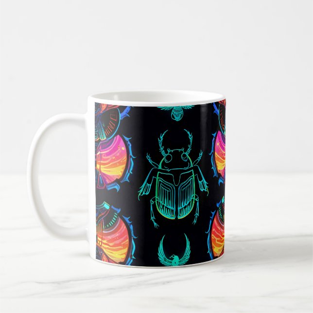 Cute little Scarab  Coffee Mug (Left)