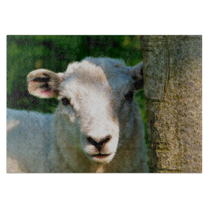 CUTE LITTLE SHEEP CUTTING BOARD