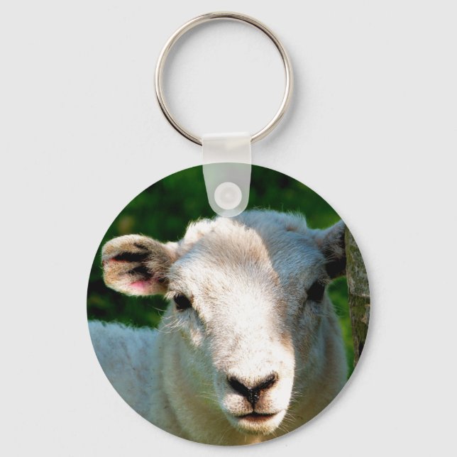 CUTE LITTLE SHEEP KEY RING (Front)