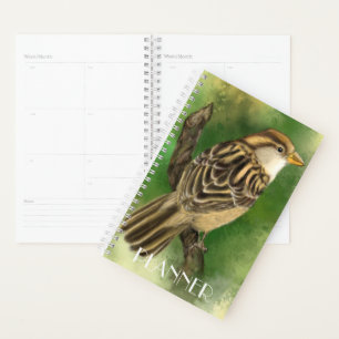 Cute Little Sparrow Planner
