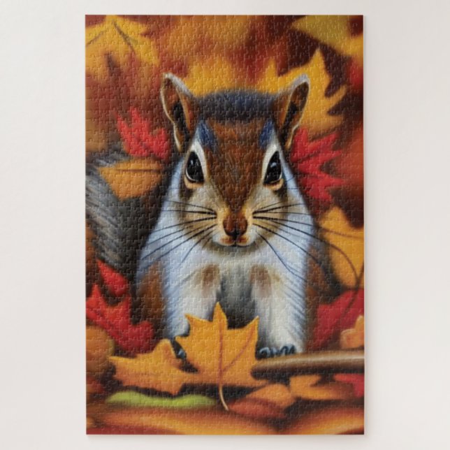 Cute Little Squirrel Jigsaw Puzzle (Vertical)