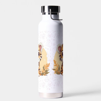 Cute little tiger cub water bottle