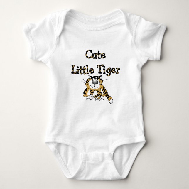 Cute Little Tiger Tshirts and Gifts (Front)