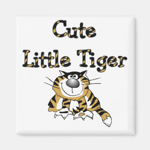 Cute Little Tiger Tshirts and Gifts Magnet