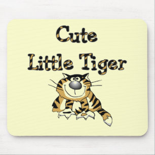 Cute Little Tiger Tshirts and Gifts Mouse Pad