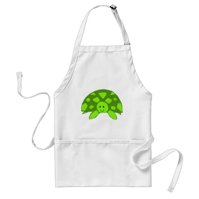 Cute little Turtle Standard Apron (Front)