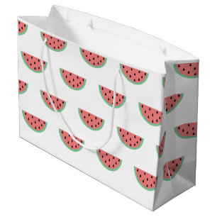 Cute Little Watermelon Pattern Large Gift Bag