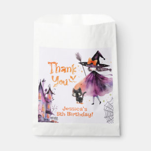 Cute Little witch Spooktacular Halloween party Favour Bag