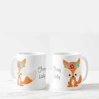 Cute Little Woodland Fox Foxy Lady