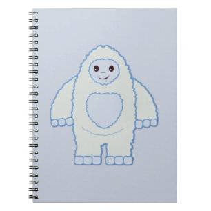 Cute Little Yeti Notebook